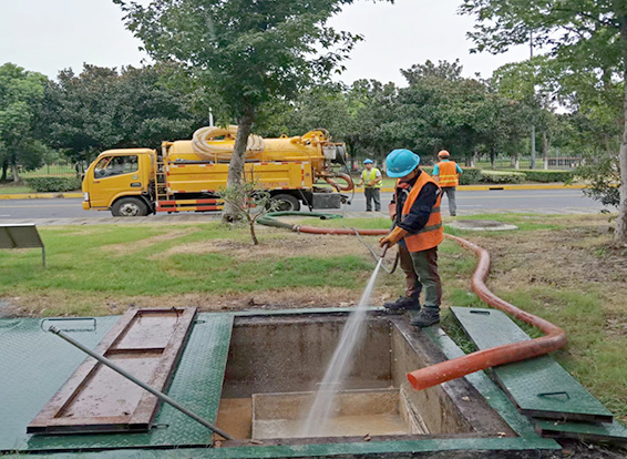 板芙镇化油池清理