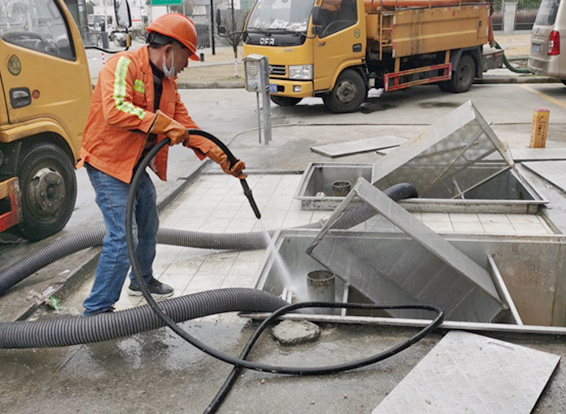 板芙镇隔油池清理